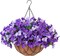 Artificial Hanging Baskets Fake Flowers, Plants for Outdoor Spring